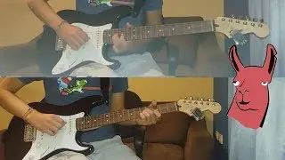 La visita de Harrison Ford - Letelefono (Cover 2 guitarras)