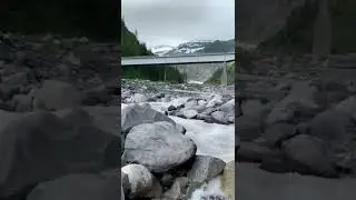 Cold Water challenge From Snow Melting after Winter is gone in USA #shorts #short