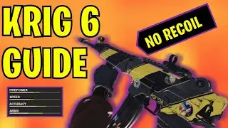 BEST KRIG 6 CLASS IN COLD WAR - NO RECOIL