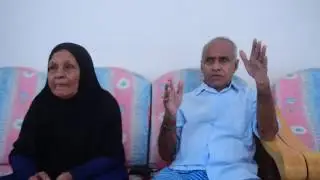 Parents of Shaheed Hussain Adam