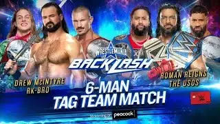 WWE WRESTLEMANIA BACKLASH 2022 : Full show