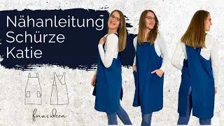 einfache Sch&uuml;rze n&auml;hen (N&auml;hanleitung Sch&uuml;rze Katie)