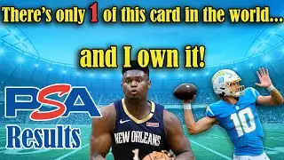 There's ONLY 1 of this card in the world, and I own it! PSA Preview and Results!