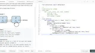 Amazon Coding Interview Question: Copy List With Random Pointer