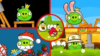 Angry Birds Seasons Revival - All Bosses (Boss Fight) Season/Part 1