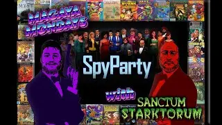 Omega Ace and Sanctum Starktorum Play SpyParty for the First Time! | Omega Ace Gaming