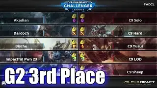 Cloud 9 Tempest vs Legendary | Game 2 3rd place AlphaDraft Challenger League | C9T vs LEG G2 ADCL