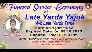 In Loving Memory of Our Dearest Grandmother, Late Yarda Yajok | A Final Goodbye