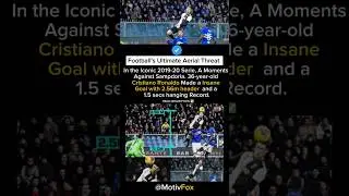 Ronaldo's Insane Score , Defying Gravity at 36 !!
