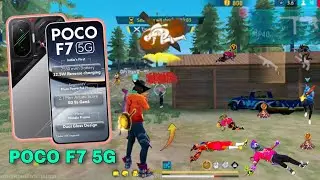 (POCO F7 5G) 🔥FREE FIRE SOLO BR RANK GAMEPLAY 💪👑WITH POCO 📲 MOBILE GAMING TAST 🤯 FREE FIRE MAX 