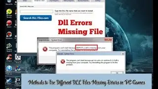 how to resolve games error missing files