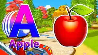 Phonics Song 2 with TWO Words in 3D - ABC Alphabet Songs A For Airplane & Sounds For Kids NEW 1187