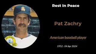 Former #mlb All-Star #pitcher Pat Zachry dies At 71 . Cincinnati #Reds,  #Mets