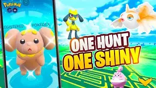 Finding Shiny Fidough 🐶 | #pokemon #shinypokemon