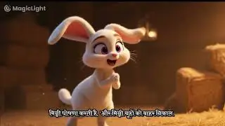 New kids Animation/Cat and dog hindi Kahaniya/Moti the dog🐕 and Minni the cat 😺✨.. 