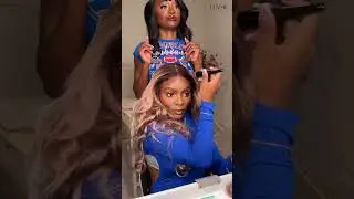 Hair chats🔥Slay gorgeous ash blonde loose body wave wig with me💃🏽#luvmehair #shorts #hair #hairstyle