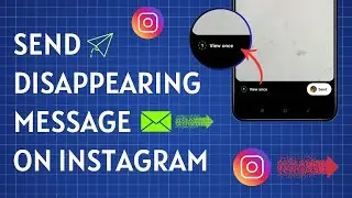 How to Send Disappearing Messages on Instagram on Android 2025 | Make Message Disappear on Instagram