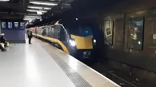 Grand Central departure and Northern Rail arrival