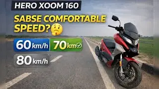 Is Speed Par Hero Xoom 160 Sabse Comfortable Hai? | 60 vs 70 vs 80