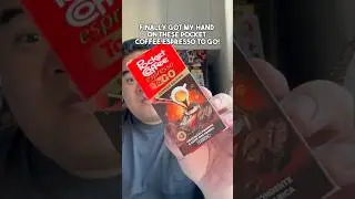 Check out this #pocketcoffee #espressotogo They have chocolate in it too #adrianfinds #finds #coffee