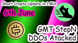 GMT STEPN hacked | Short Crypto Update 6th June | CryptoFiqar