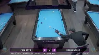 MIKE ORVIS  vs MITCH DUPONT  - HIDDEN POCKET - TABLE 10 | EvoSports