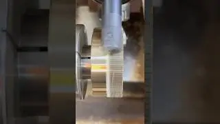 Brass Parts Manufacturing - Threading #cnc #jlccnc #cncmachining #brass #threading