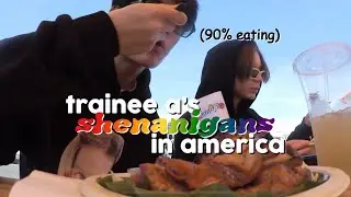 trainee a’s first time in america was… an experience