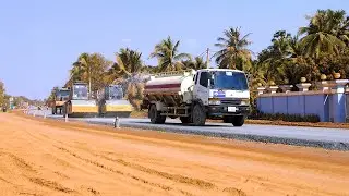 Great Gravel Paving Equipment Machine in the World and the Fastest Road Construction Machinery