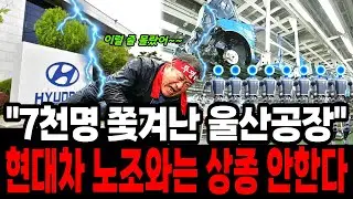노조 절망의 날! 현대 아틀라스가 조립 라인 점령하자, 억대 연봉 킹산직들 짐 싼다?