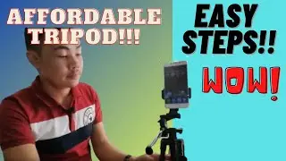 QUICK Guide to Install Phone on Tripod