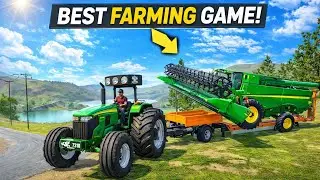John deere 5405 farmers tractor games | John deere harvester machine load in trolley | agri gamers 