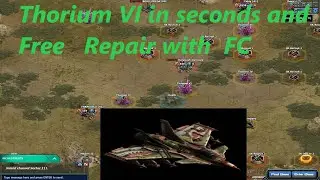 War Commander Thorium VI in Seconds and Free Repair with FC