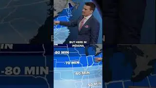 September Daylight Change: Indiana's Biggest Loss #13weather #indiana #weather #forecast