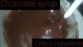 chocolate syrup recipe only 4 ingredients by New lifestyle generation.
