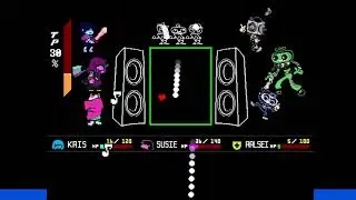 Deltarune: Chapter 2 Sweet Cap'n Cakes Boss Battle - How to Beat Sweet, K_K and Cap'n