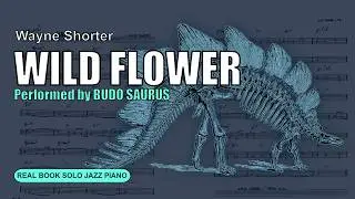 real book solo jazz piano: wild flower (Wayne Shorter)