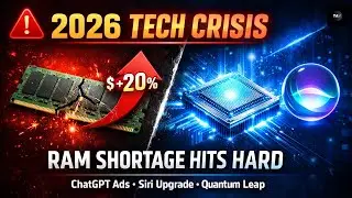 2026 Tech Crisis: RAM Shortages Raise PC Prices, ChatGPT Ads Loom, Siri Upgrades | Ep. - 26/ 01