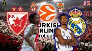 KK CRVENA ZVEZDA VS REAL MADRID | AS MONACO BASKET VS VALENCIA BASKET 🔴DOBLE COBERTURA🔴 EUROLEAGUE