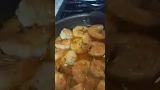 Shrimp Scampi and Battered Fried shrimp