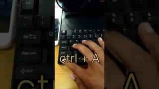 shortcut key to All data Select in Ms word & excel #shorts #shortsvideo