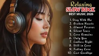 BEST OF RELAXING Slow Rock Songs 2026 🎧 Ballad | Soft Rock | Emotional | Sleep & Drive