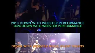 2013 Down With Webster Canada Day Performance vs 2024 Down With Webster Sauble Beach Performance
