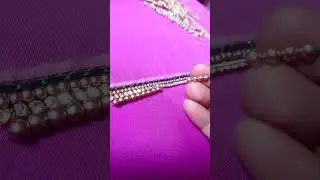 Rs.600 front & back🪡🧵 Neck#shorts#aari#fashion#design#art#model#bridal#bride#saree#collection#order