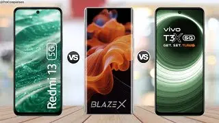 Redmi 13 5G vs Lava Blaze X 5G vs VIVO T3x 5G || Full Comparison