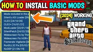How to Install || Basic Mods || in Gta San Andreas / gta san andreas basic mod kaise install karain