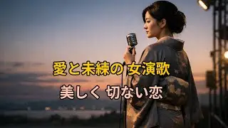 愛と未練を抱いた 女演歌｜美しく切ない恋を歌う