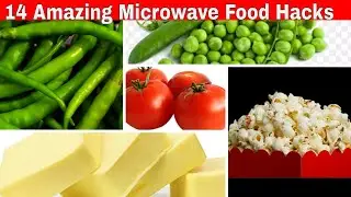 Amazing Microwave Food Hacks  | 14 Microwave Food Hacks | Microwave recipes with varsha | part 1