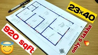 23*40 HOME PLANS | INDIAN HOUSE PLAN BY @CivilPathshala