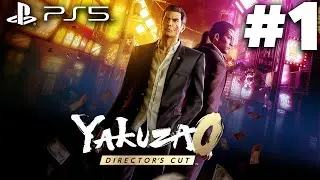 Yakuza 0 Director's Cut PS5 Gameplay Walkthrough Part 1 - INTRO